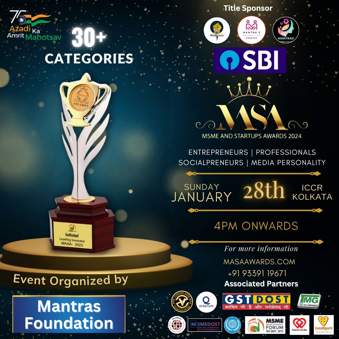 MASA AWARDS 2024 ,ICCR KOLKATA