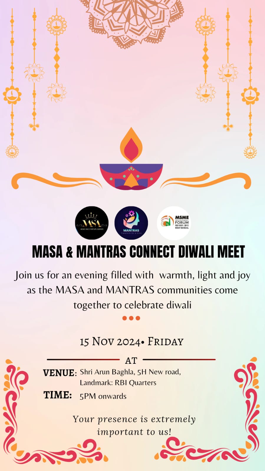 MASA & Mantras Connect Diwali Meet